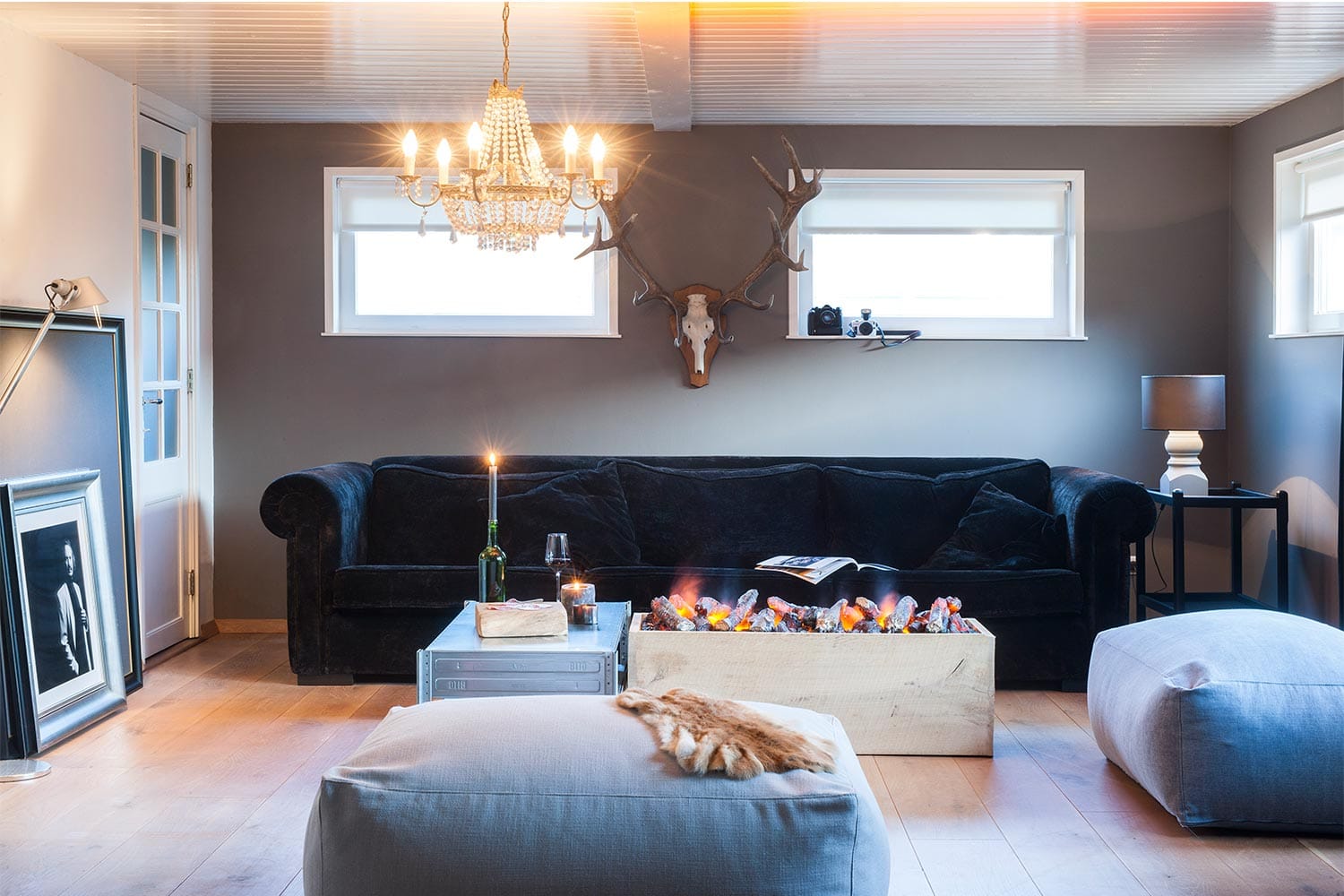 Электроочаг Dimplex Cassette 1000 (с дровами)