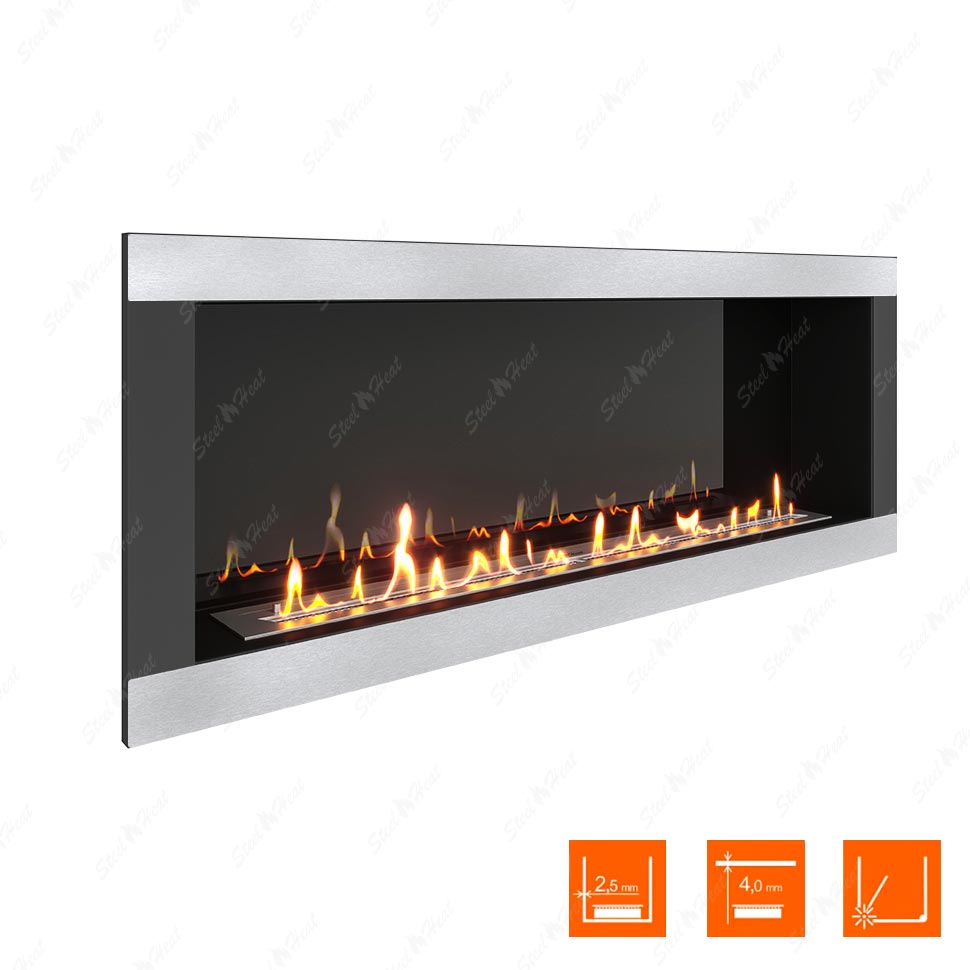 Биокамин SteelHeat ONE-H 1700 стемалит по цене 74 000 руб.