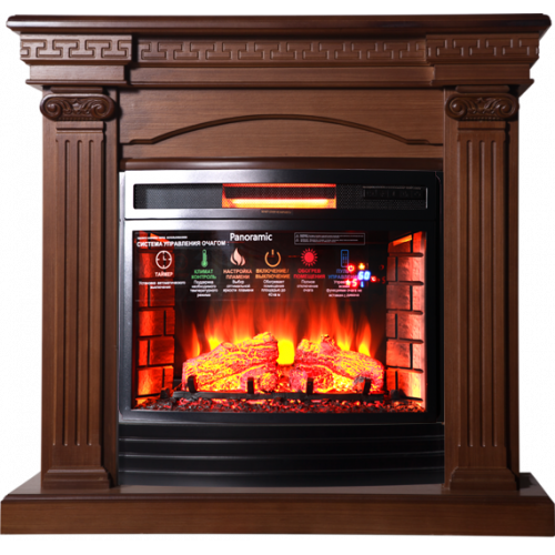 Афина (темный дуб)+Panoramic 25 Led FX QZ