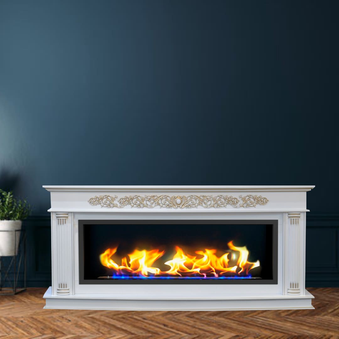 Биокамин в линейном портале "Русский огонь" Милан Люкс по цене 96 800 руб.