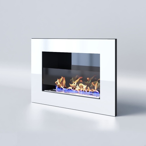 Биокамин "Русский огонь" Хай-тек 650V встраиваемый с защитным стеклом