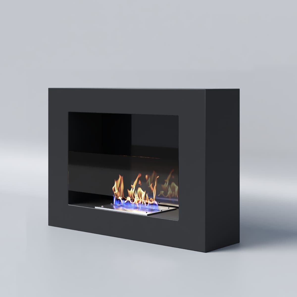 Биокамин "Русский огонь" Лайт 550N настенный с защитным стеклом по цене 16 450 руб.