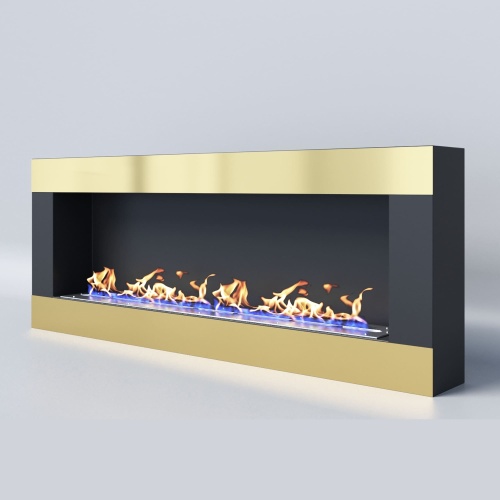 Биокамин "Русский огонь" Голд 1300N настенный