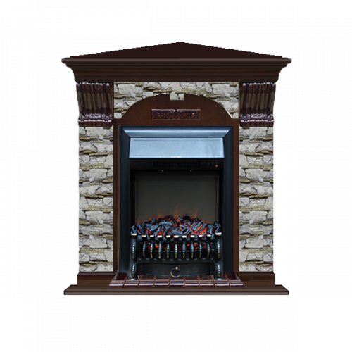 Арочный Алтай угловой (дуб)+Fobos Black