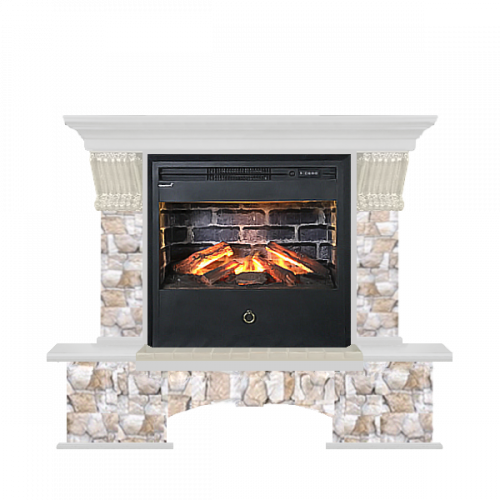 Бостон арбат (белый)+Samba 3D