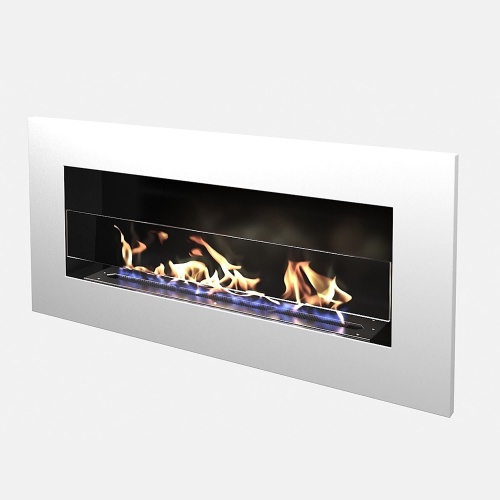 Биокамин "Русский огонь" Блонд 1200V встраиваемый с защитным стеклом