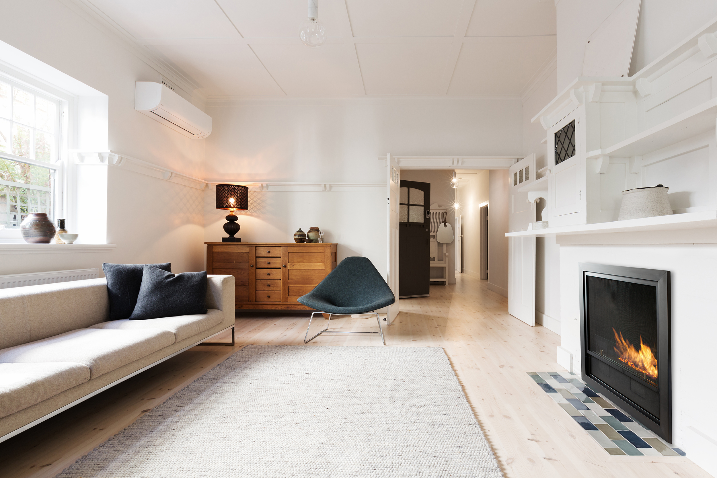 Биокамин  L-Fire in Casing with Frame + mesh по цене 327 000 руб.