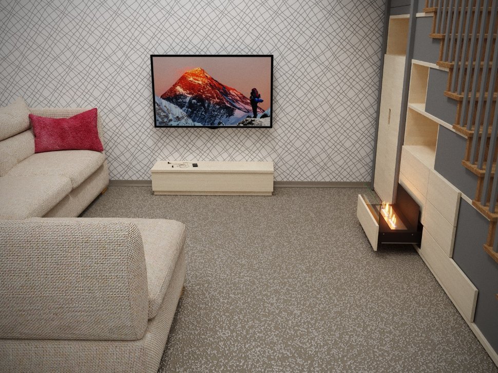 Выдвижной биокамин Good Fire Фаер Бокс 670 по цене 52 830 руб.