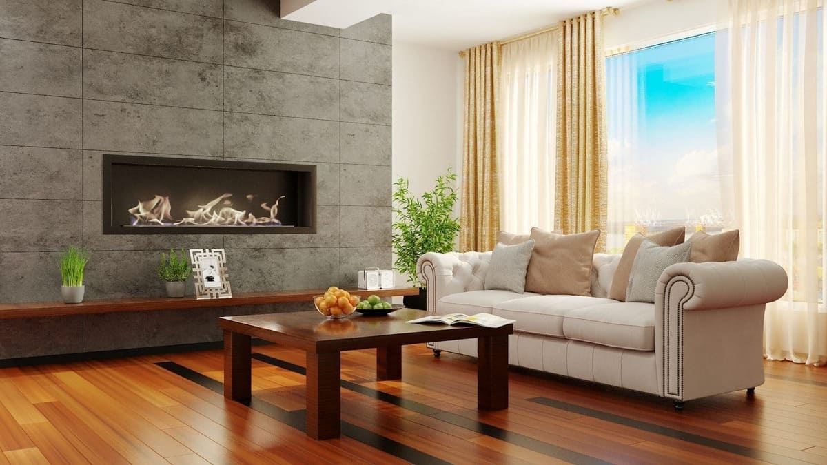 Биокамин "Русский огонь" Гефест 1460 встраиваемый с декоративным стеклом (стемалитом) по цене 47 900 руб.