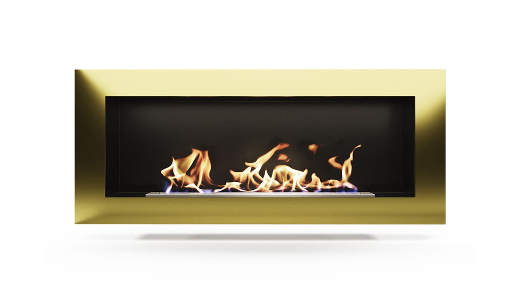 Биокамин "Русский огонь" Барокко 1200N настенный с защитным стеклом по цене 46 250 руб.