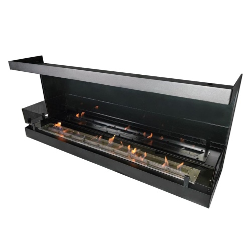 Биокамин "Русский огонь" Честер Фронт 1200 с защитным стеклом