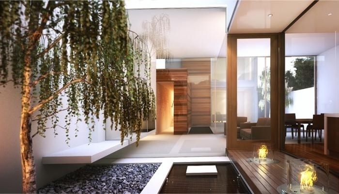 Автоматический биокамин Decoflame Denver Rondo e-Ribbon Fire по цене 722 000 руб.