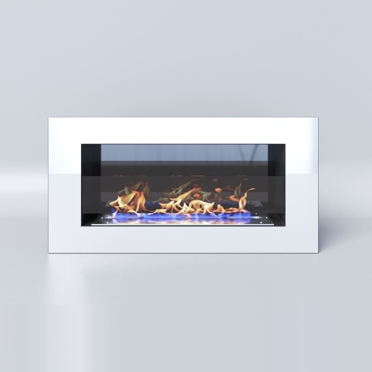 Биокамин "Русский огонь" Хай-тек 800N настенный с защитным стеклом по цене 32 250 руб.