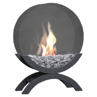 Биокамин ZeFire Iris Большой Тёмный