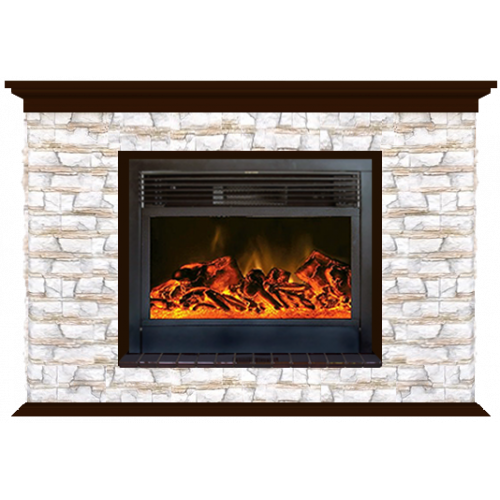 Пафос Алтай 28 (дуб)+Newflame