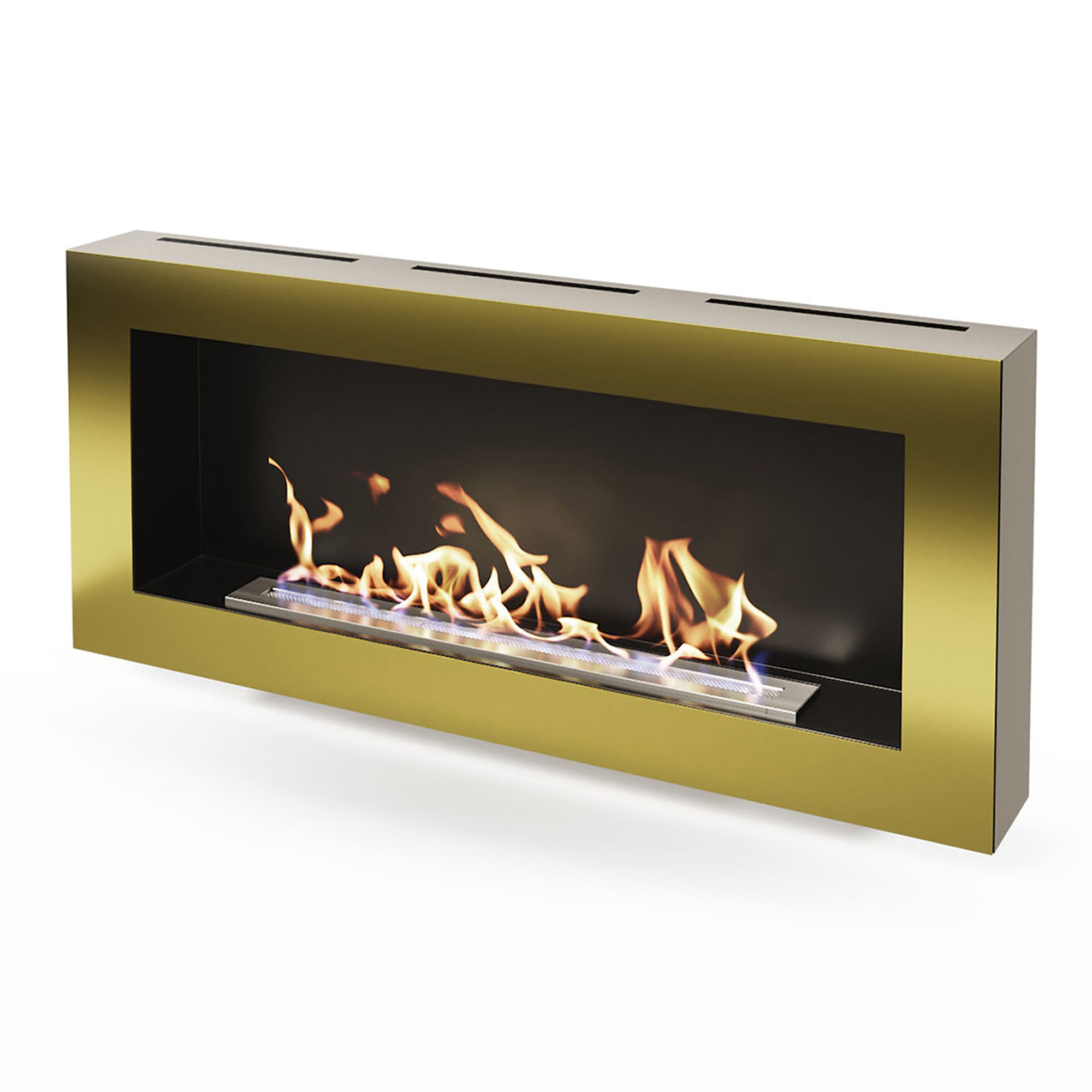 Биокамин "Русский огонь" Барокко 1200N настенный с защитным стеклом по цене 46 250 руб.