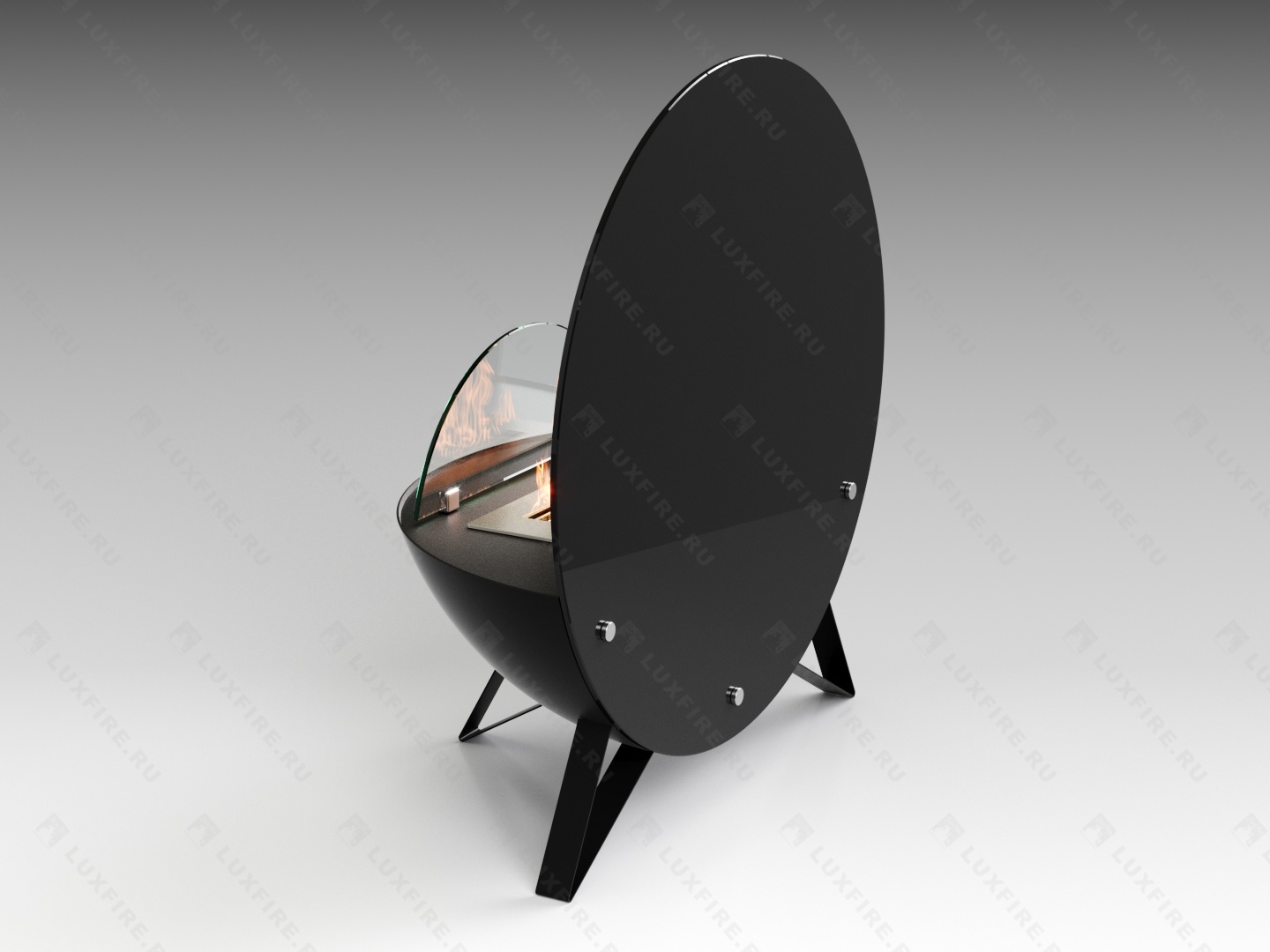 Напольный биокамин Lux Fire "Мармелад" по цене 65 890 руб.