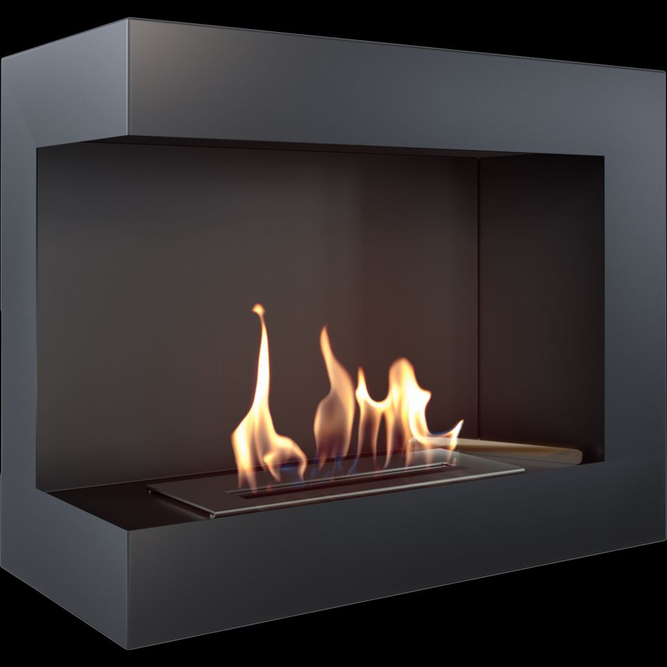 Биокамин Kratki DELTA/L/600 угловая, TUV по цене €614