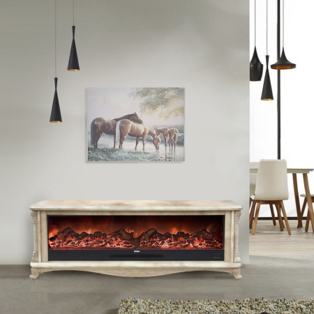 Электрокамин «Версаль S130» с царгой