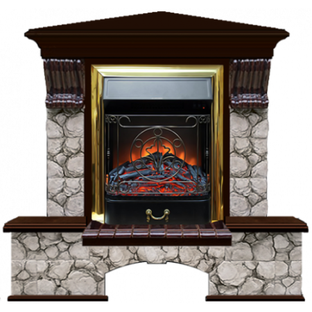 Бостон К Карелия угловой (дуб)+Majestic Brass