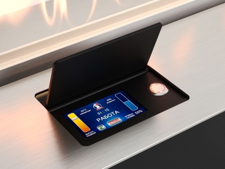 Автоматический биокамин Lux Fire Smart Flame 1600 RC INOX по цене 556 930 руб.