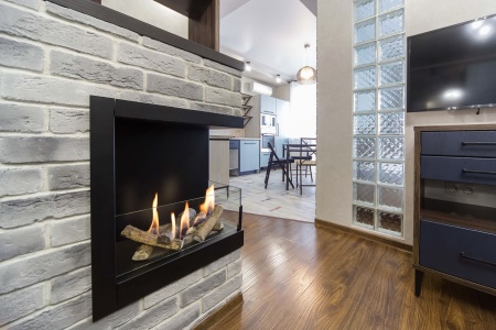 Встроенный биокамин Lux Fire Угловой 1155 М (правый угол) по цене 76 890 руб.