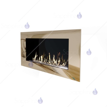 Встраиваемый биокамин / очаг Mercury 1800 Chrome (SappFire) по цене 81 500 руб.