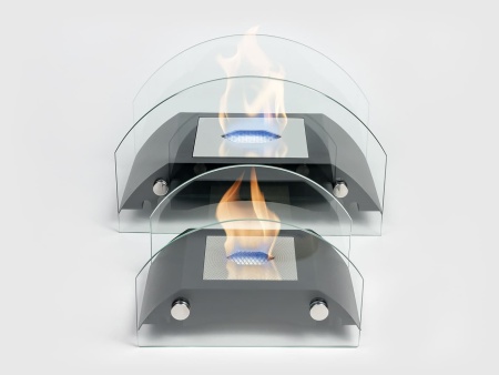 Настольный биокамин Lux Fire "Мост" S (черный) по цене 12 342 руб.