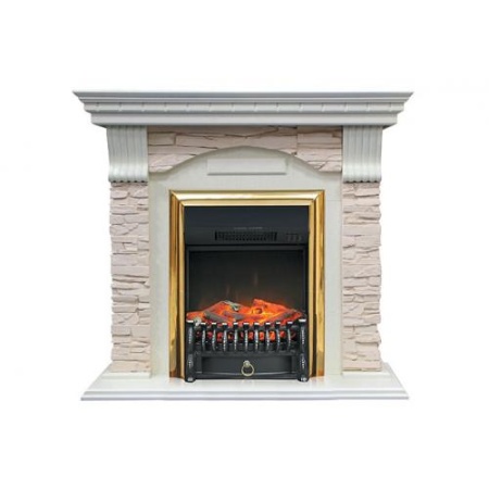 Dublin арочный сланец шампань (слоновая кость)+Majestic FX Black