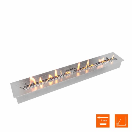 Биокамин SteelHeat WALL FRAME ONE 1000 серый, стекло по цене 59 850 руб.