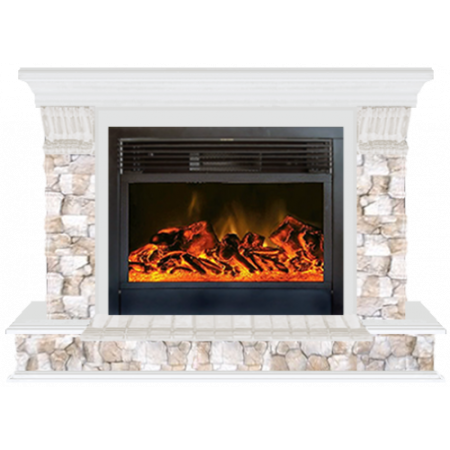 Панорама Арбат 28 (белый)+Newflame