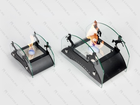 Настольный биокамин Lux Fire "Графский мост" S (черный) по цене 14 641 руб.