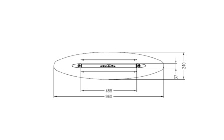 Настольный биокамин Spartherm Ebios-fire Elipse Base по цене 86 400 руб.
