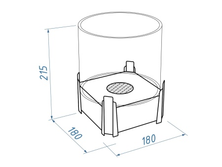 Настольный биокамин Lux Fire Зодиак "Дева" Белый по цене 15 000 руб.