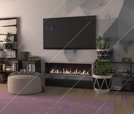 Встраиваемый биокамин / очаг Venera Gold 1300 (SappFire) по цене 63 850 руб.