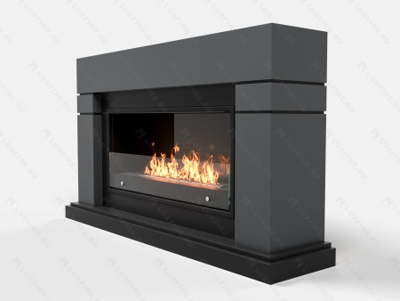 Биокамин Lux Fire с порталом Эльбрус 42, графит по цене 124 306 руб.